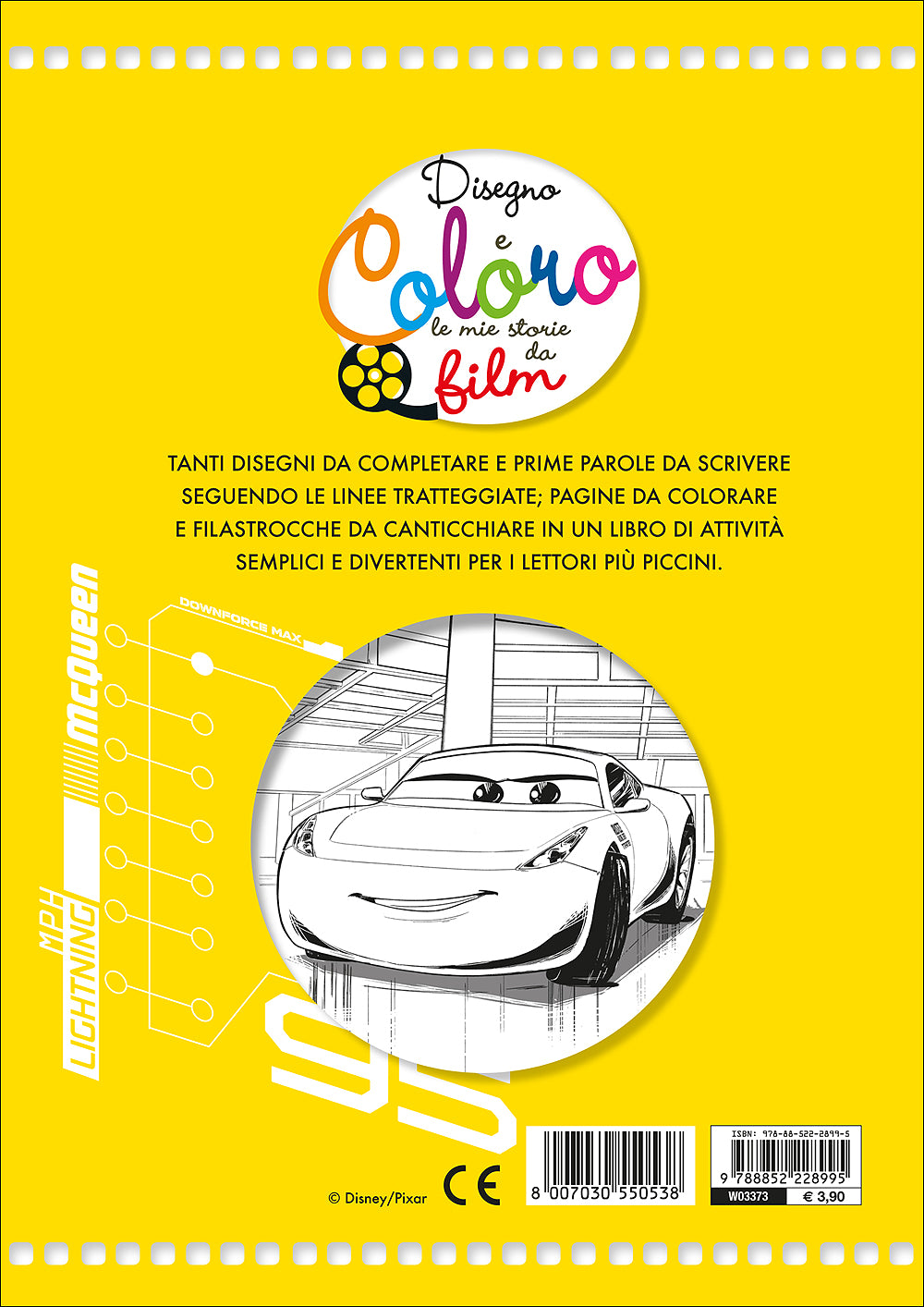 Disegno e Coloro le Mie Storie da Film - Cars 3