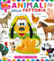 Libro Maxi Puzzle Animali della fattoria::Gioca e conosci i loro mondi