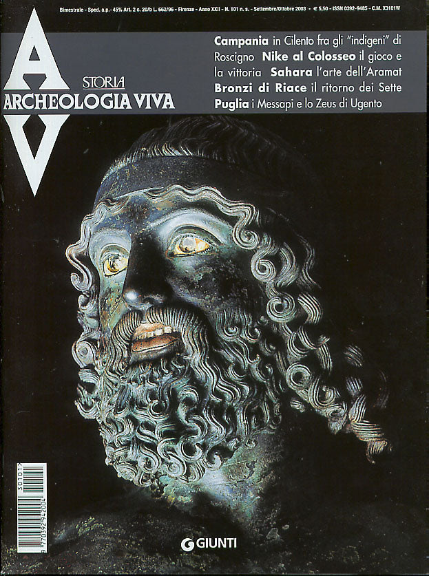 Archeologia Viva n. 101 - settembre/ottobre 2003::Rivista bimestrale