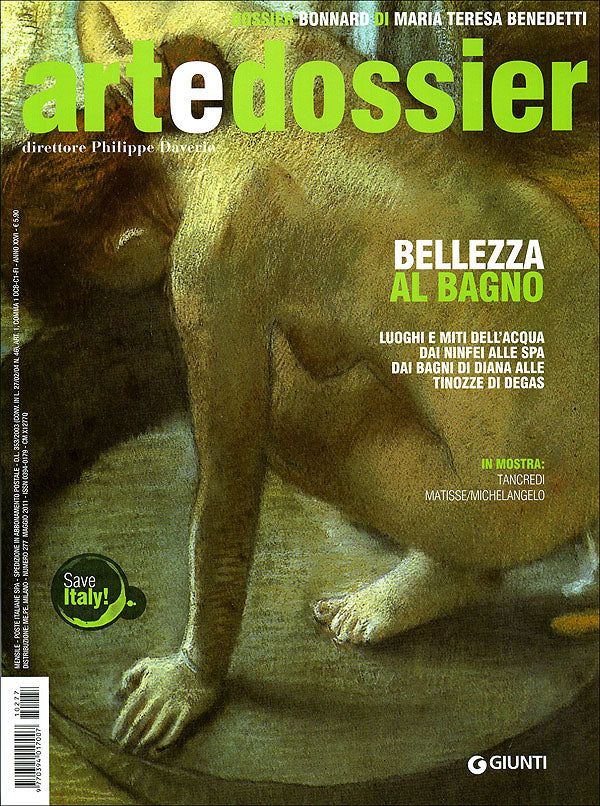 Art e dossier n. 277, maggio 2011::allegato a questo numero il dossier: Bonnard di Maria Teresa Benedetti