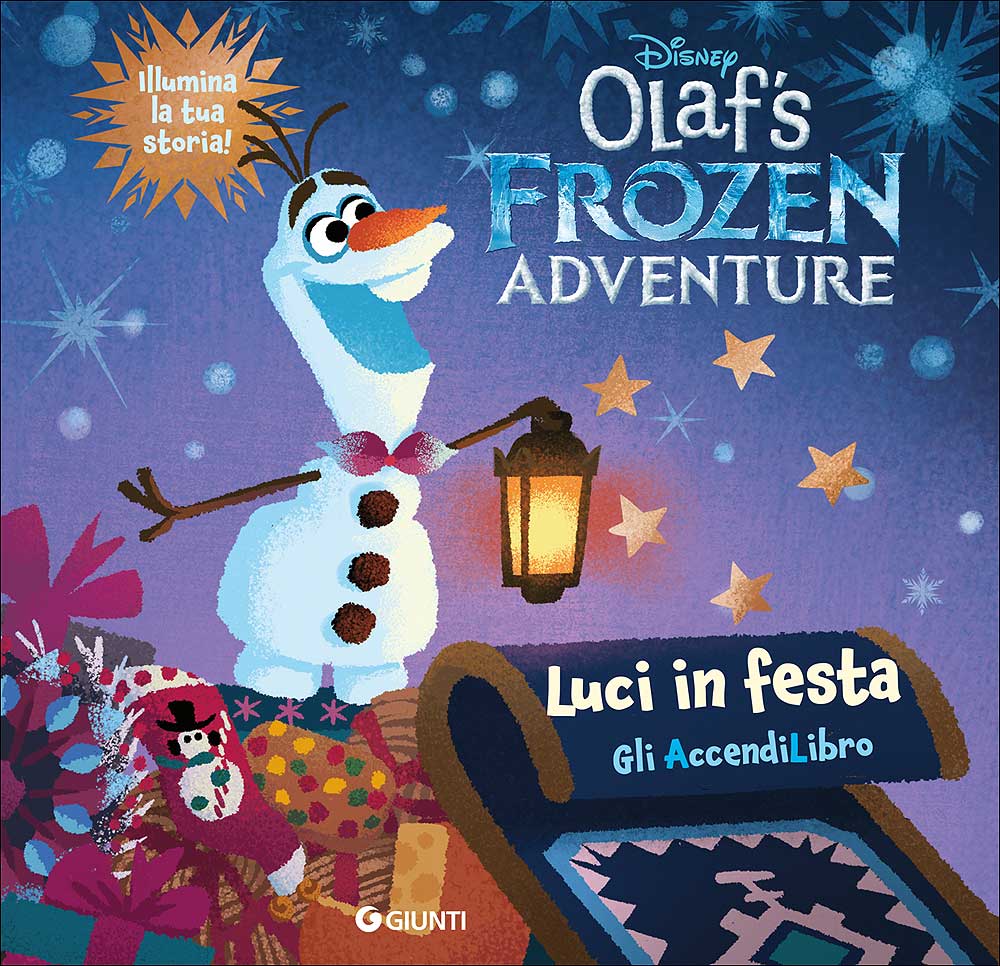 Libro con lucine - Olaf's Frozen Adventure::Luci in festa - Gli AccendiLibro