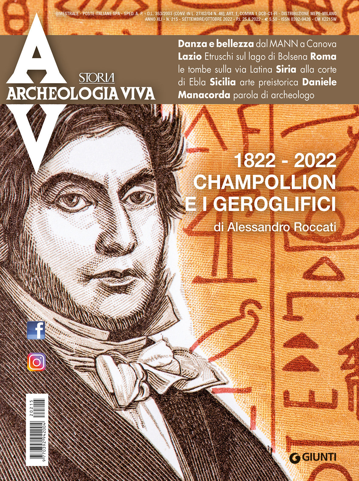 Archeologia Viva n. 215 - settembre/ottobre 2022