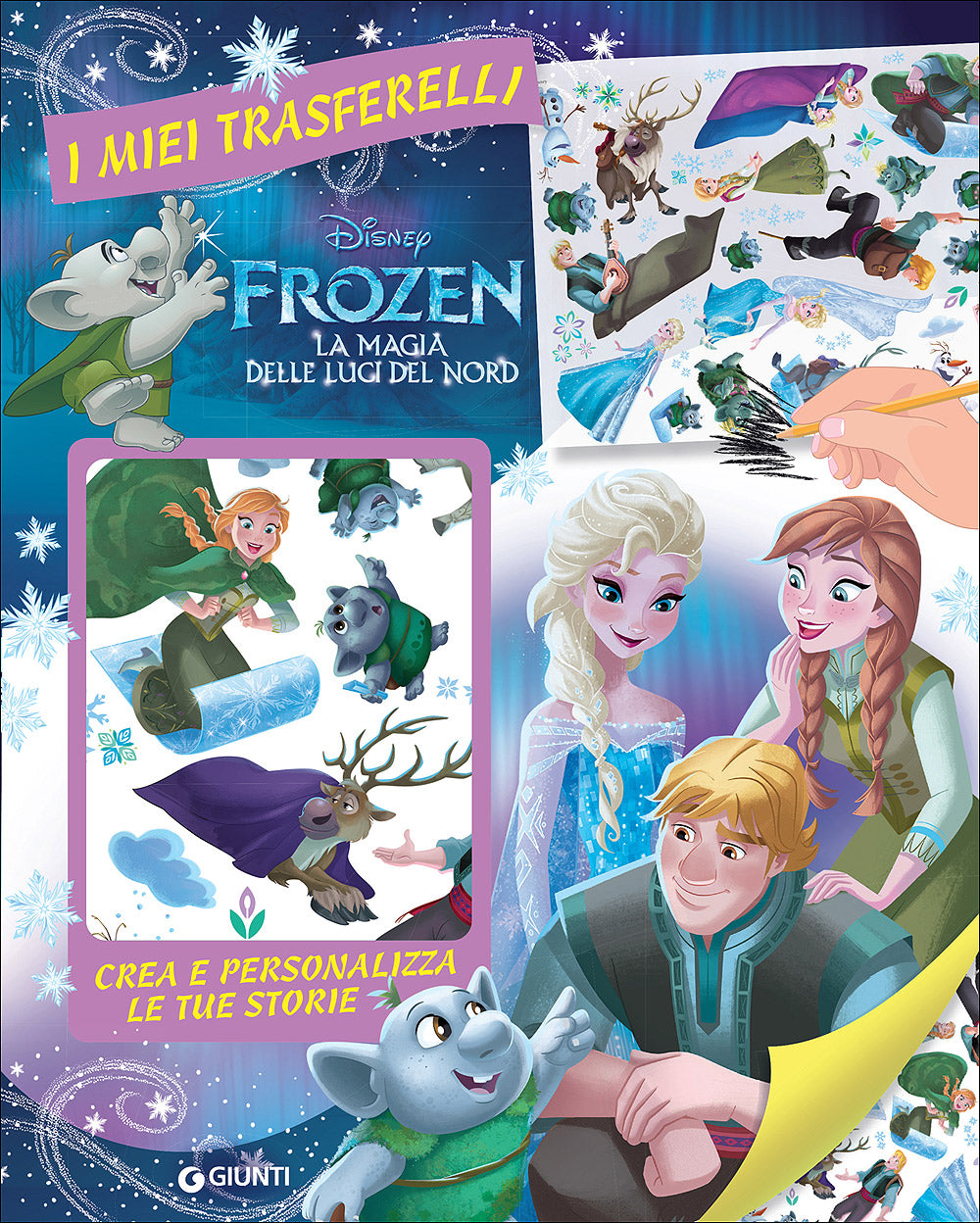 I miei trasferelli - Frozen. La magia delle luci del Nord::Crea e personalizza le tue storie