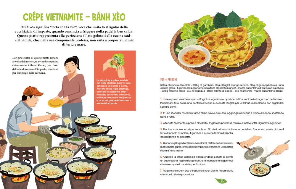 La cucina vietnamita illustrata::Le ricette e le curiosità per conoscere tutto sulla cultura gastronomica del Vietnam
