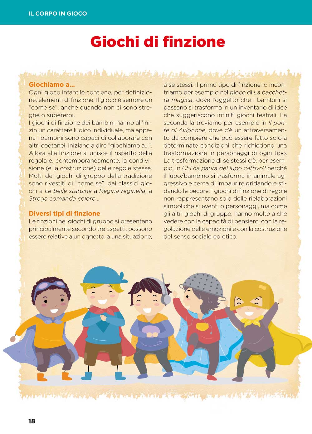 Crescere con il gioco::Percorsi e attività di movimento per la scuola dall’infanzia alla primaria