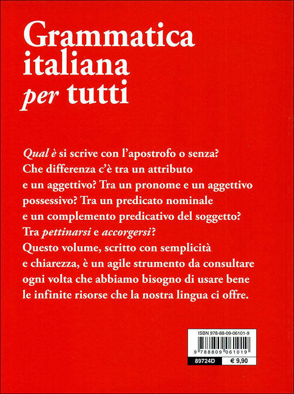 Grammatica italiana per tutti::Le regole, le spiegazioni, le eccezioni, gli esempi