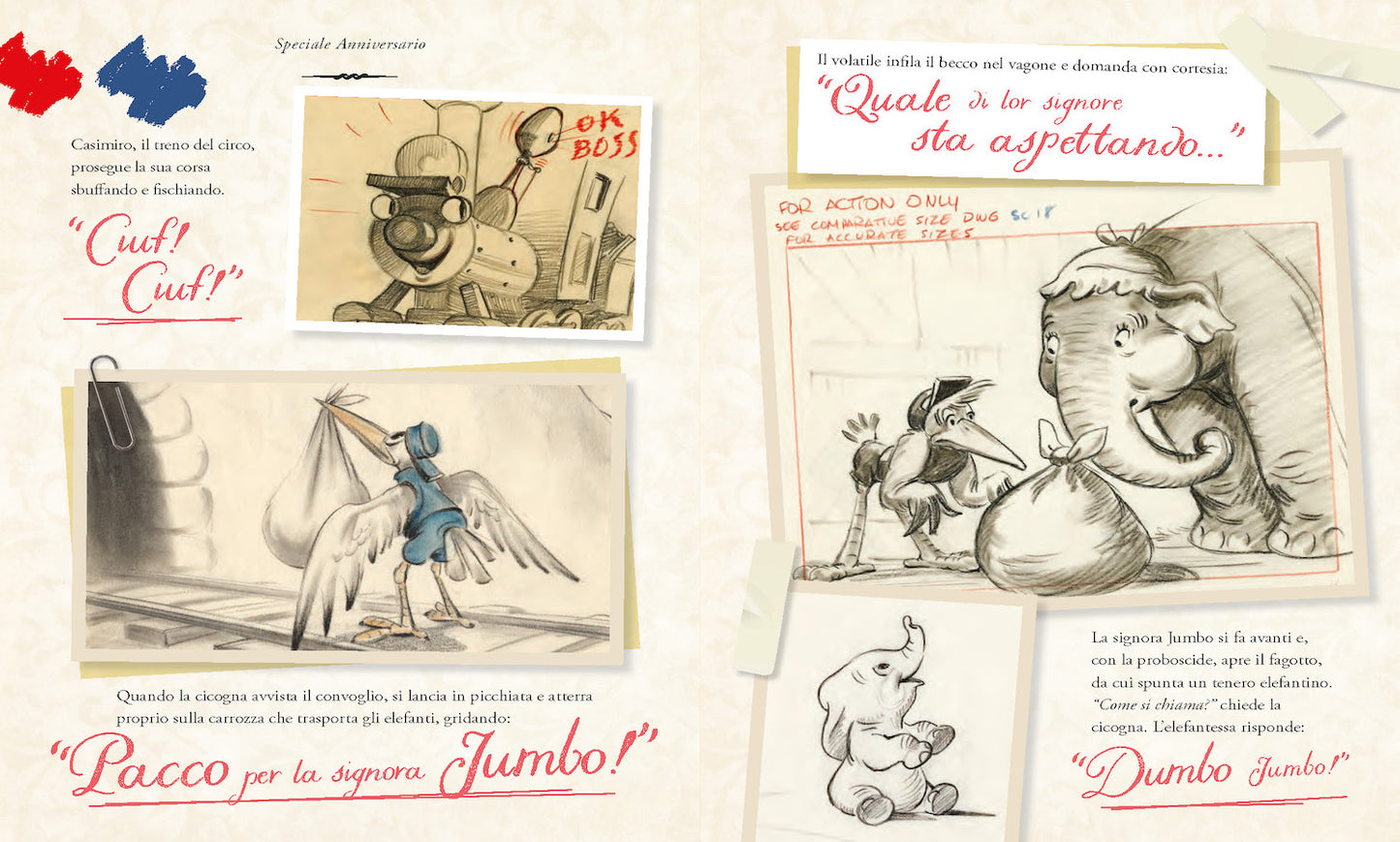 Dumbo Speciale Anniversario Edizione limitata::Disney 100 Anni di meravigliose emozioni