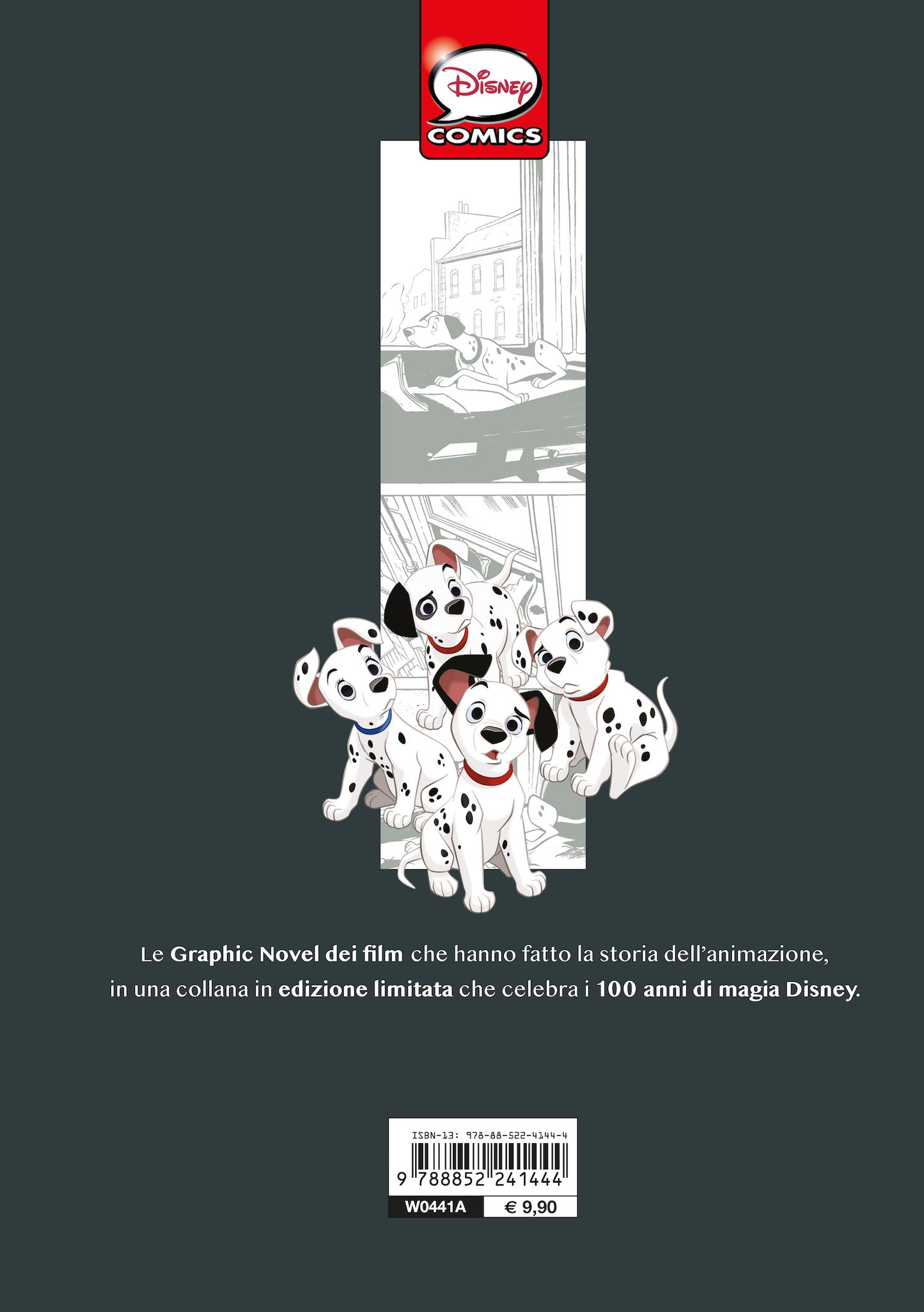 La Carica dei 101 La storia a fumetti Edizione limitata::Disney 100 Anni di meravigliose emozioni