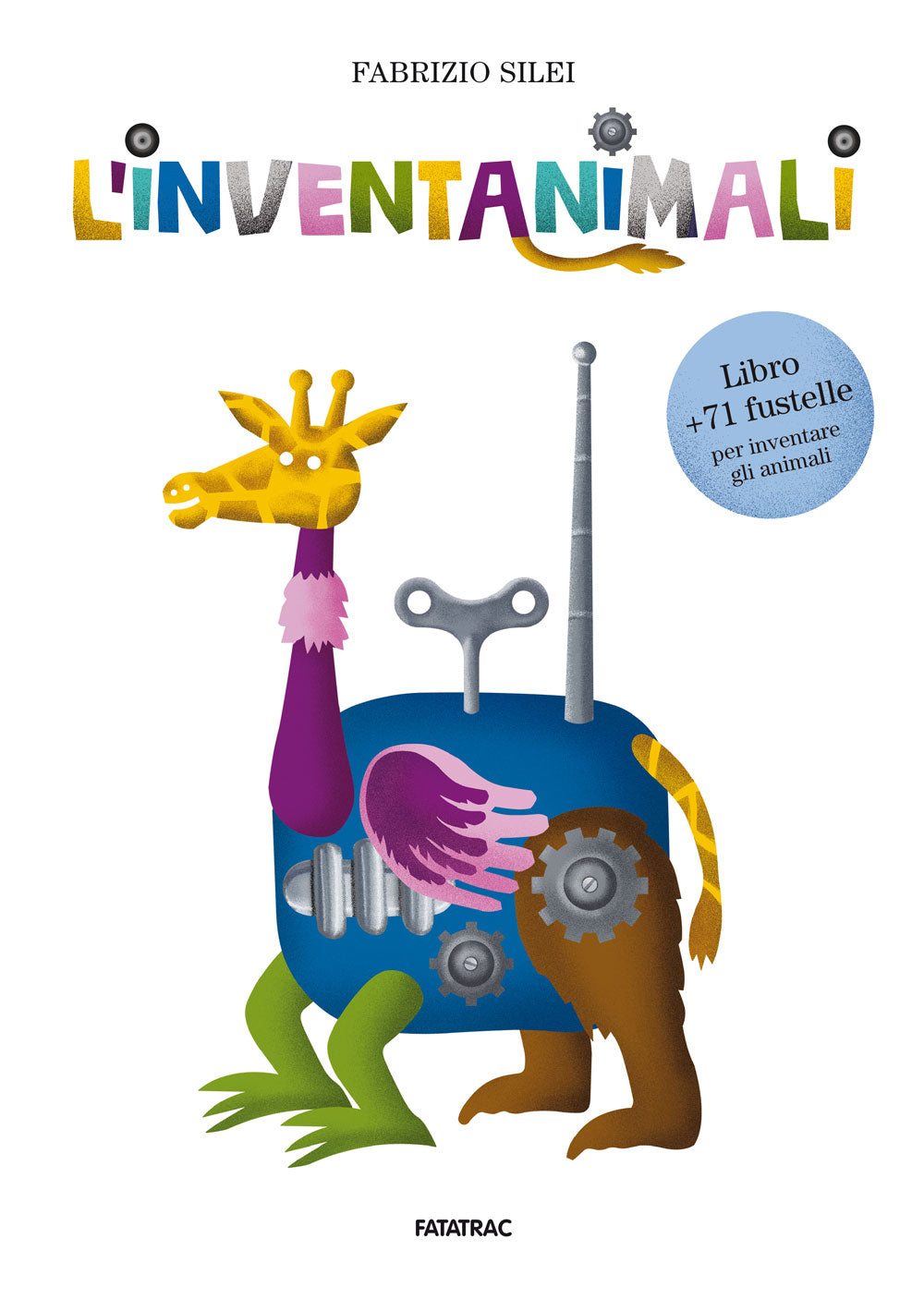 L'inventanimali::Libro + 71 fustelle per inventare gli animali