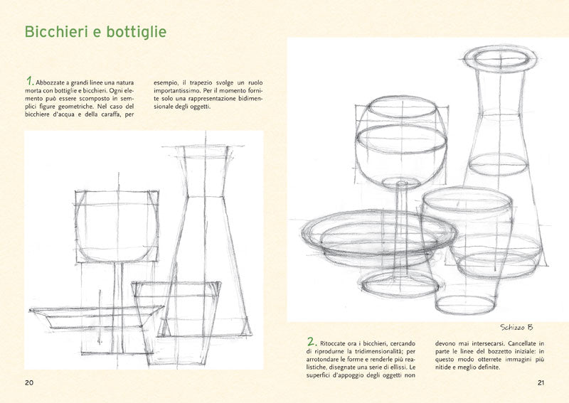 Le basi del disegno::Con le bozze dei disegni