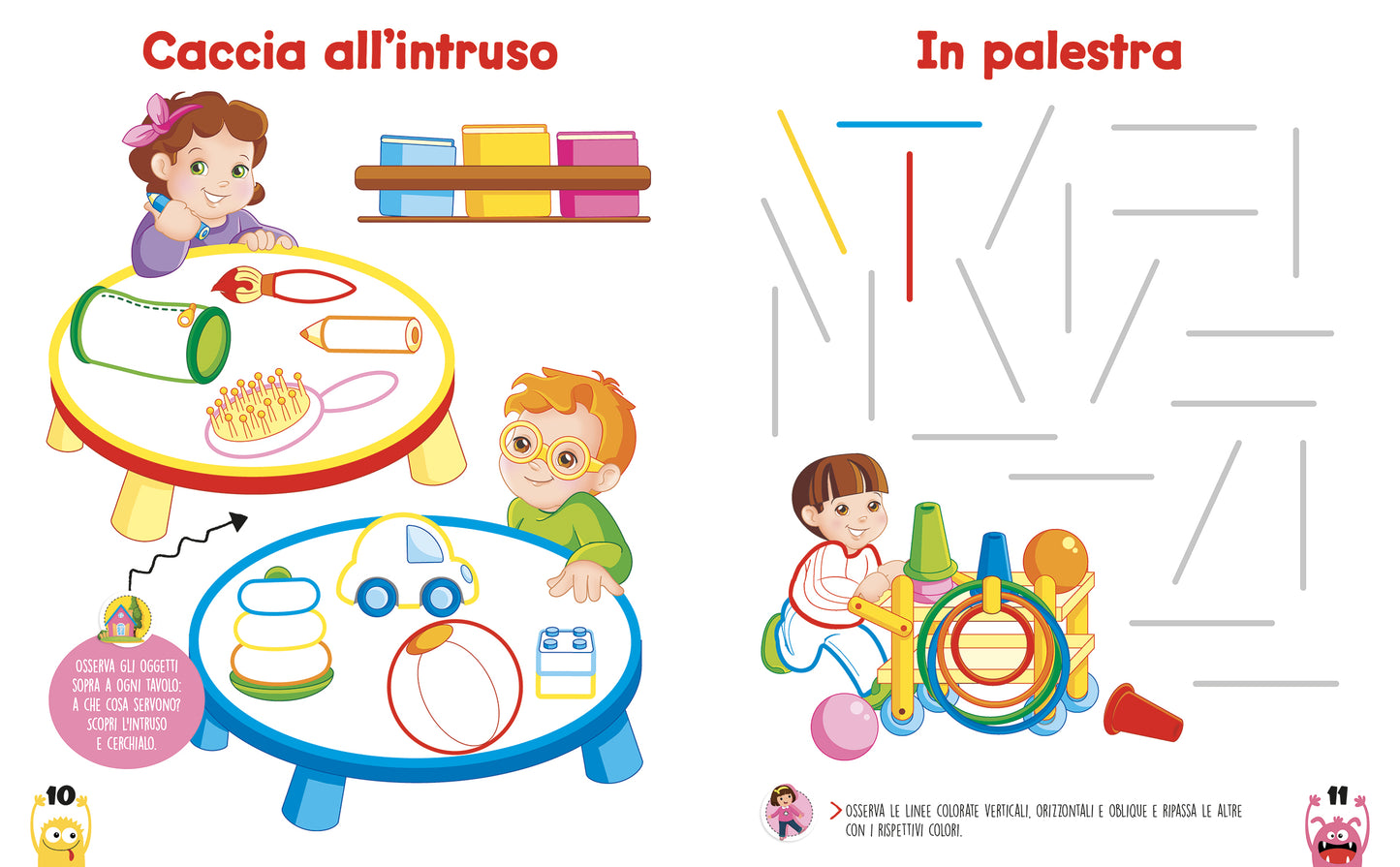 Giochi educativi per bambini::Tante attività divertenti per giocare e imparare