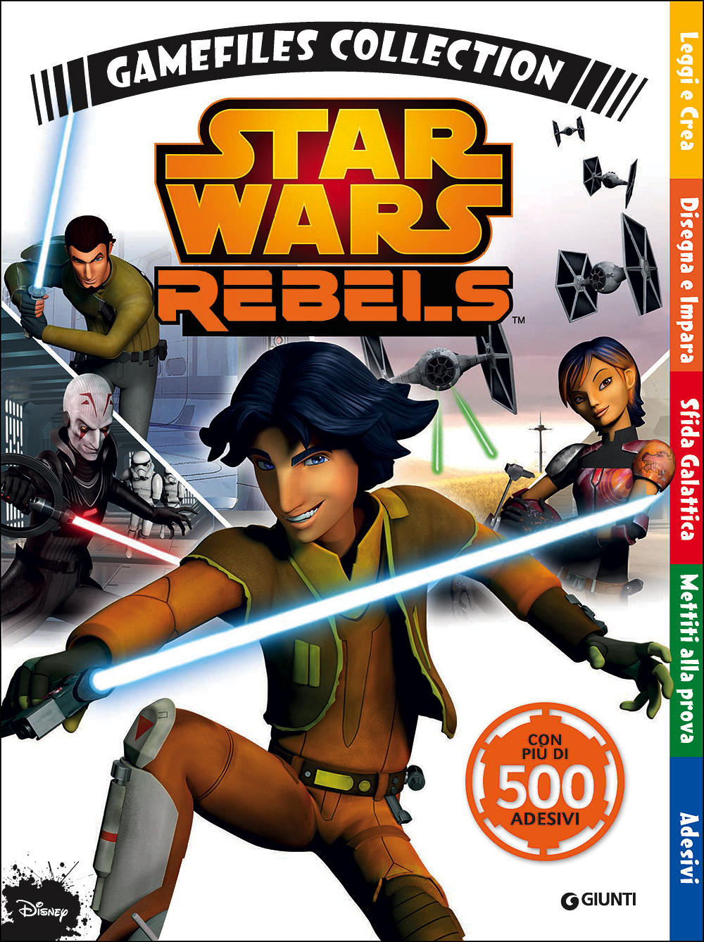 Star Wars Rebels - Gamefiles Collection::Con più di 500 adesivi