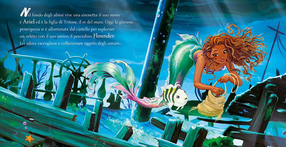 La Sirenetta I Grandi illustrati::In fondo al mare