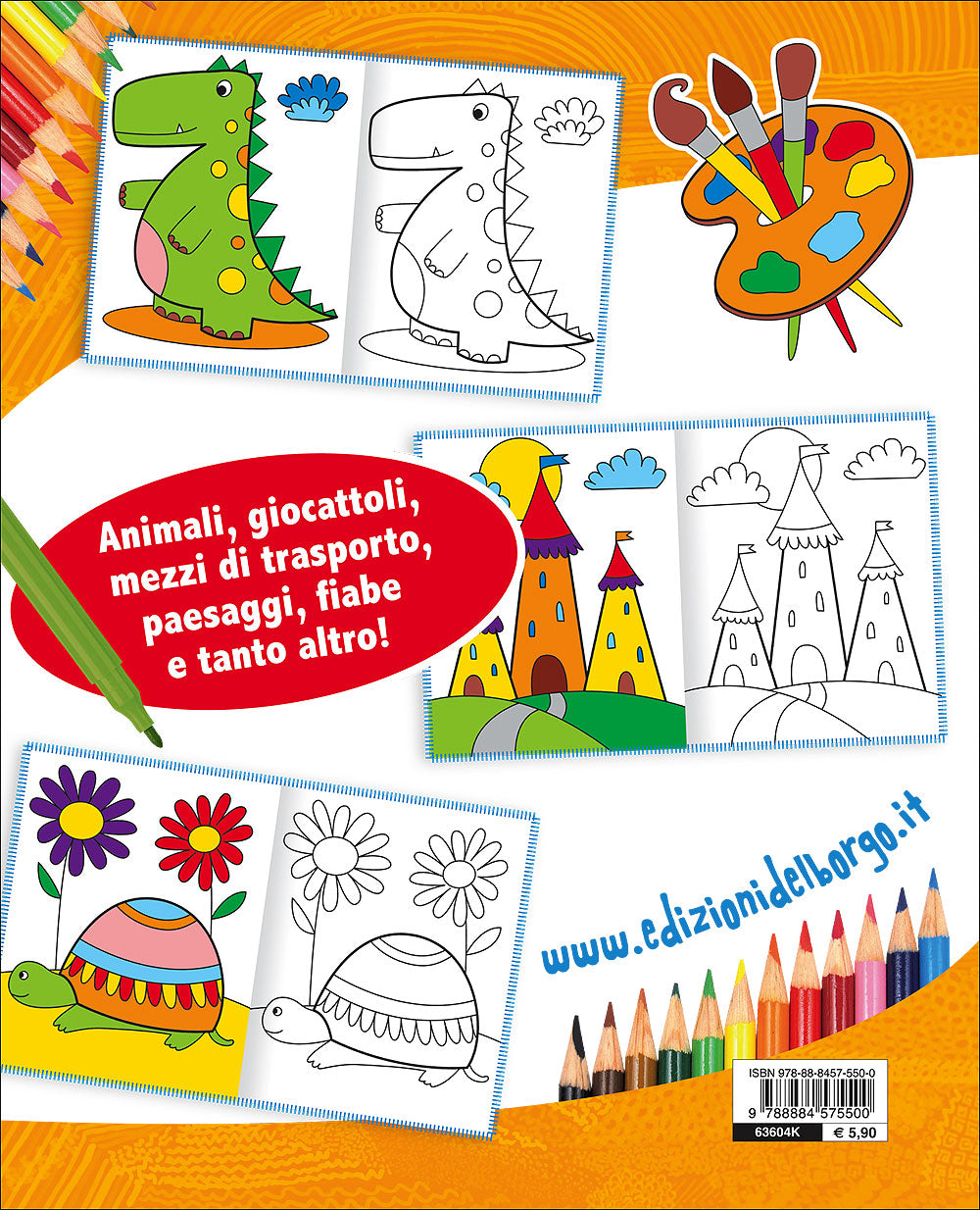 Che bello colorare::144 pagine di puro divertimento!