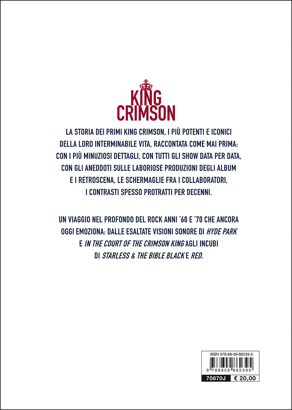 King Crimson::Gli anni Prog