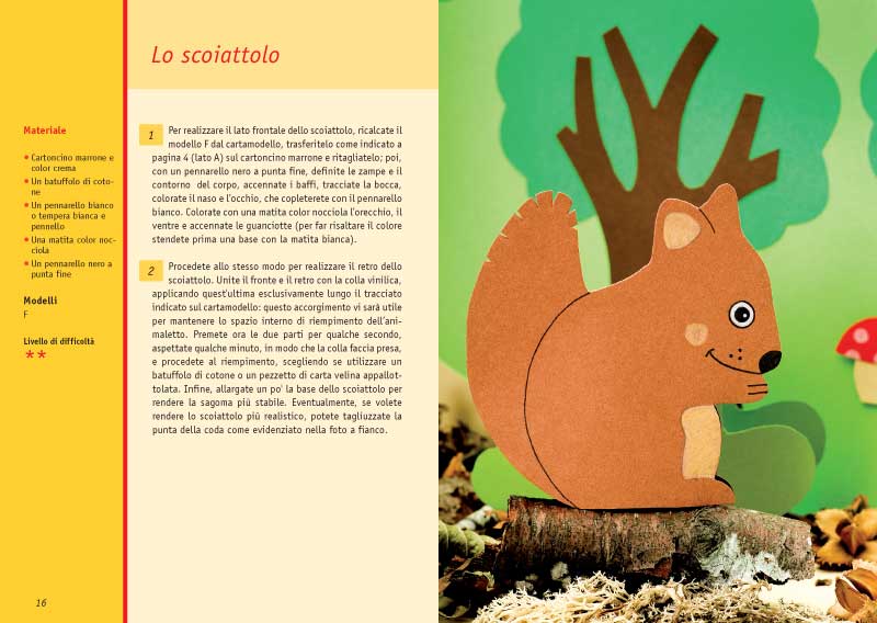 Costruiamo il bosco e i suoi animali