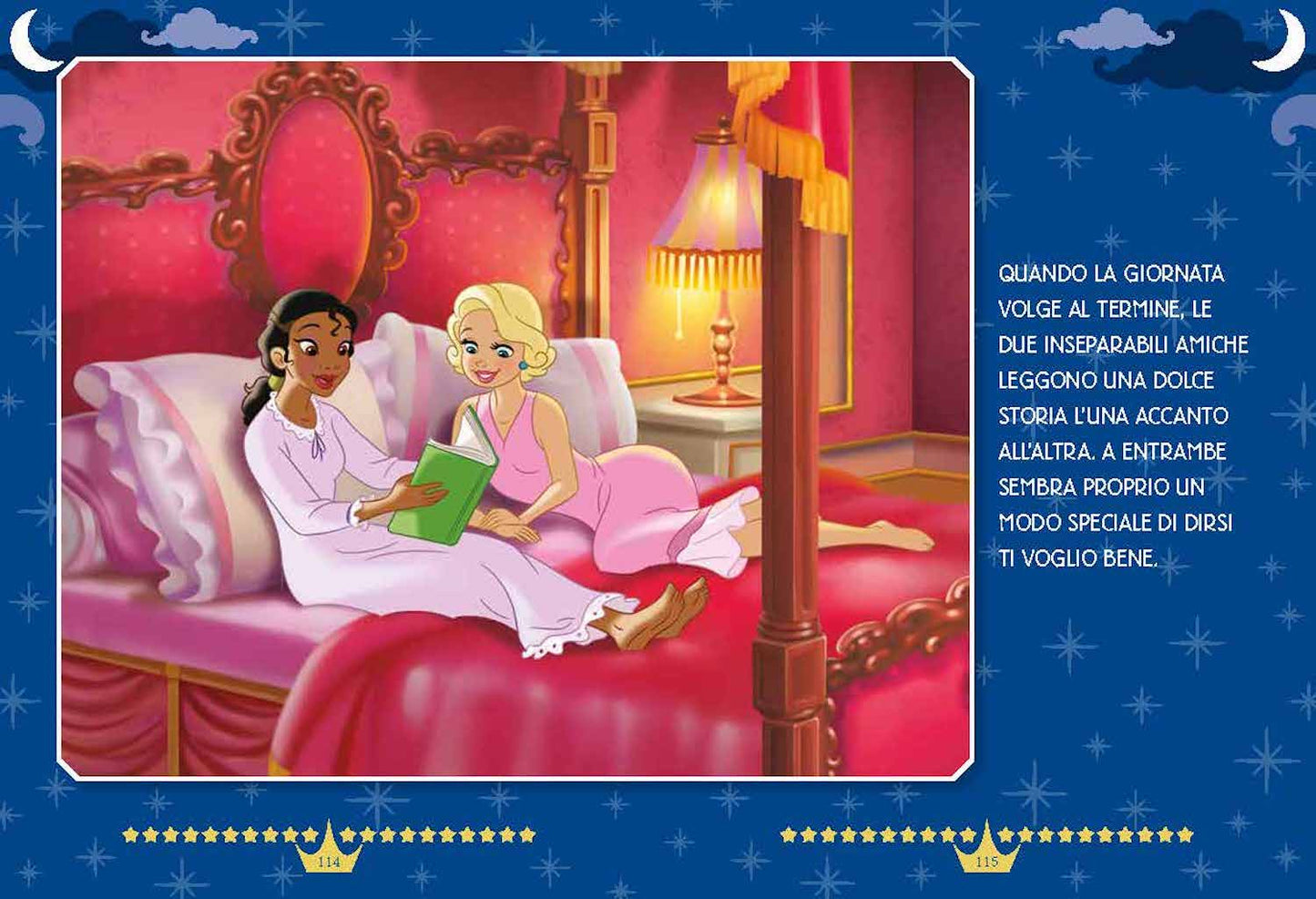 Sogni meravigliosi 5 minuti prima di dormire Disney Princess::In maiuscolo