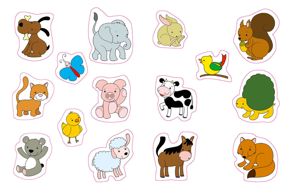 Colora e gioca con i cuccioli::Con stickers