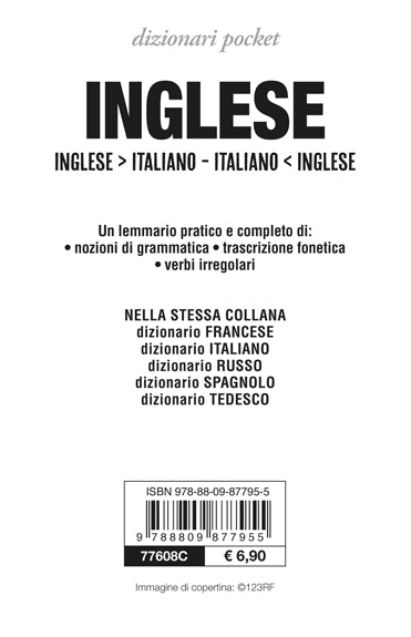 Dizionario inglese-italiano, italiano-inglese::Dizionari pocket