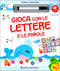 Gioca con le lettere e le parole::Con pennarello con inchiostro a base d'acqua