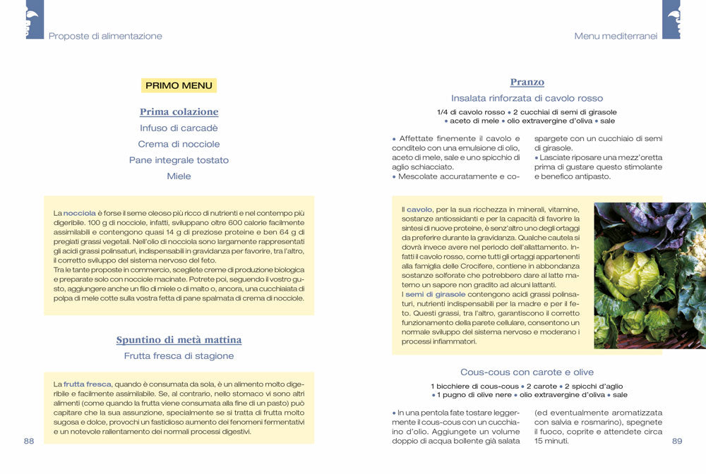 Mangia sano in gravidanza ::alimentazione naturale per mamma e bambino