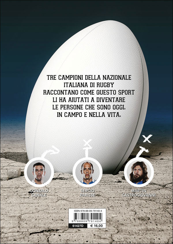 L'ovale rimbalza male::Dal rugby alla vita nelle storie di tre campioni