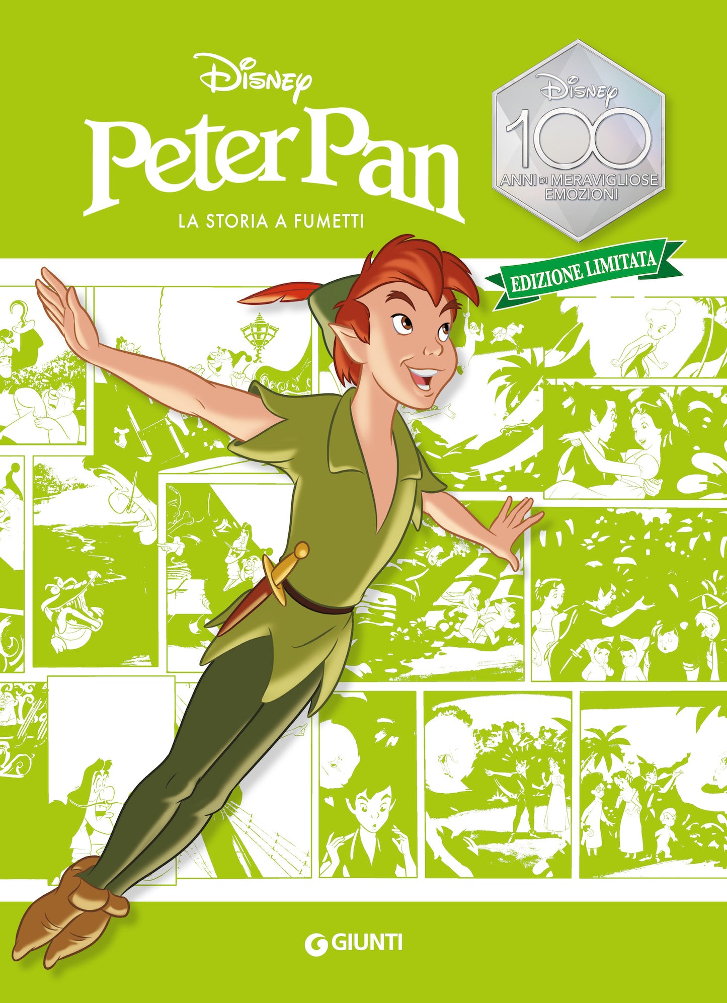 Peter Pan La storia a fumetti Edizione limitata::Disney 100 Anni di meravigliose emozioni