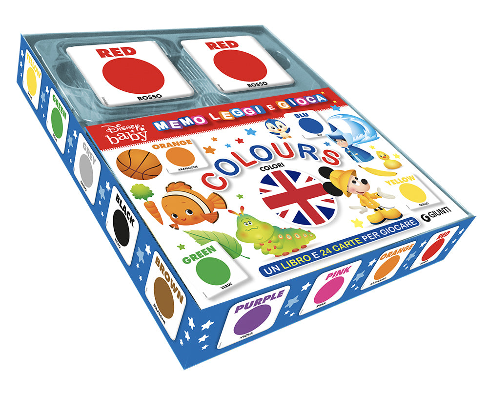 Memo Leggi e Gioca - Colours::Un libro e 24 carte per giocare
