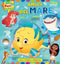 Amici del mare Libro Maxi Puzzle Disney Baby::Gioca e impara a conoscerli