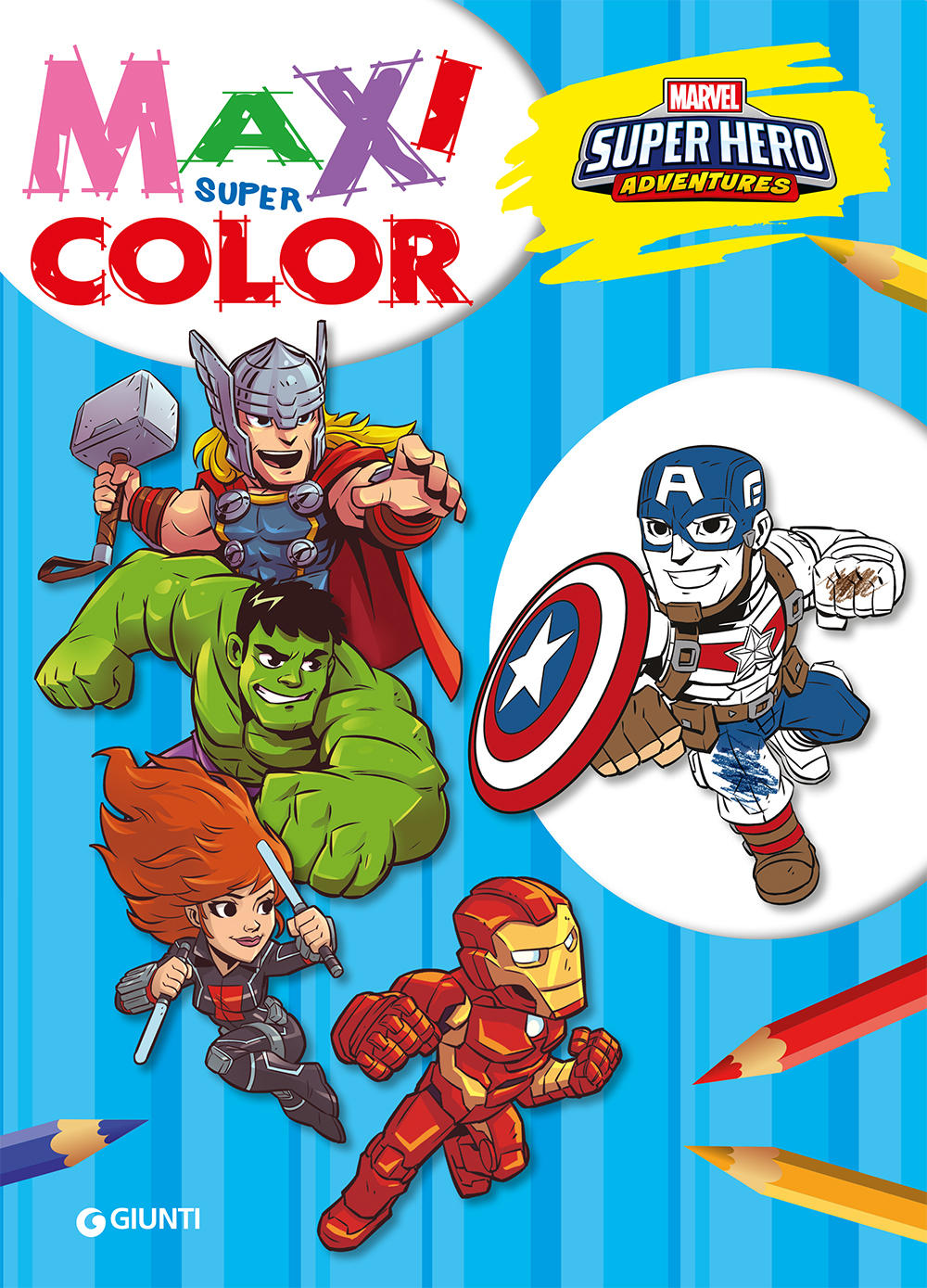 Maxi Supercolor - Marvel. Super Hero Adventures