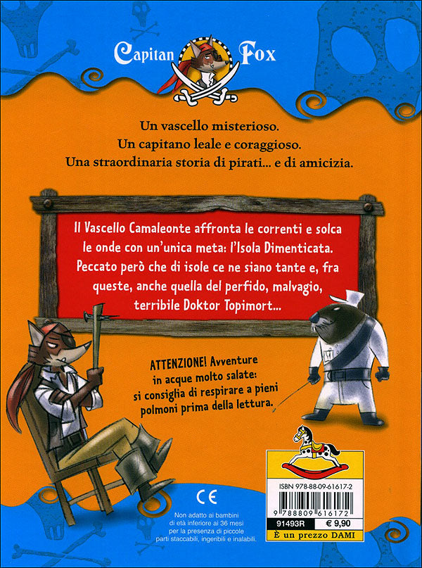 Capitan Fox - L'Isola del Doktor Topimort::Con tanti stickers!