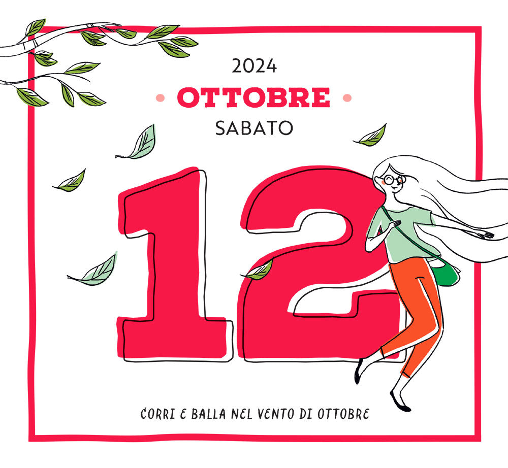 Calendario Pensa Positivo 2024 da tavolo (13.8 x 12.7 cm)