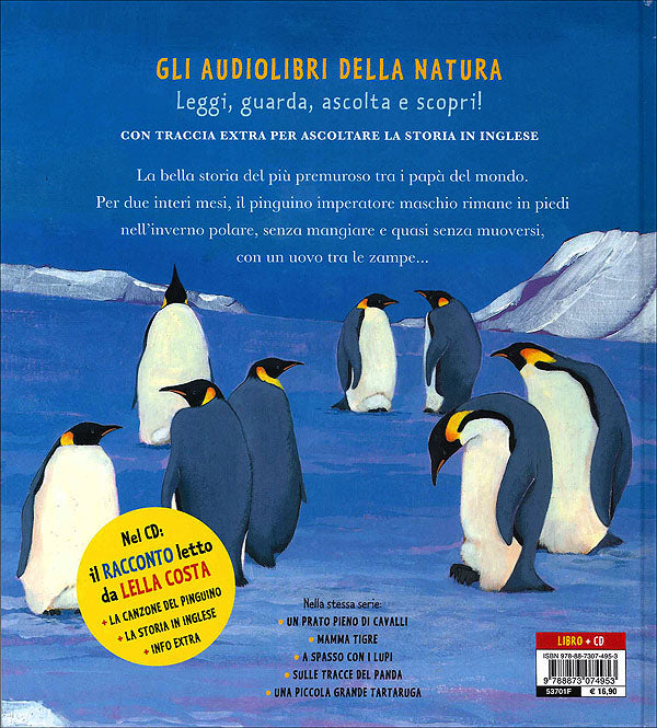 Tra i ghiacci con i pinguini - con CD::Lettura di Lella Costa