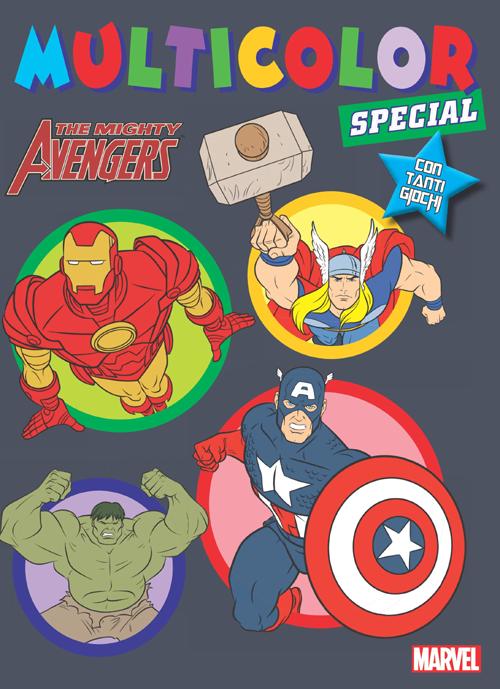 Multicolor Special - The Mighty Avengers::Con 3 pennarelli a punta fine