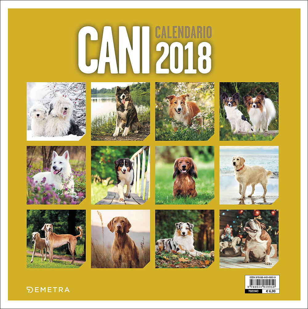 Cani - Calendario 2018