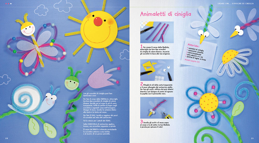 Idee creative per piccole mani::Più di 300 idee creative per bambini!