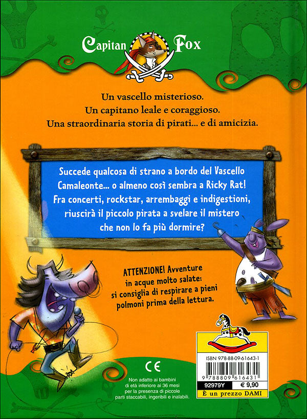 Capitan Fox - Il Vascello Camaleonte::Con tanti stickers!