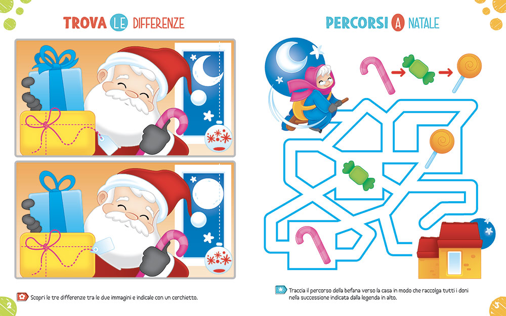 Giochi e attività a Natale::Tante attività e giochi per il Natale