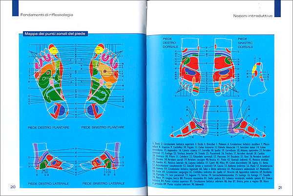 Riflessologia::Curare disturbi e malattie con il massaggio zonale del piede e della mano