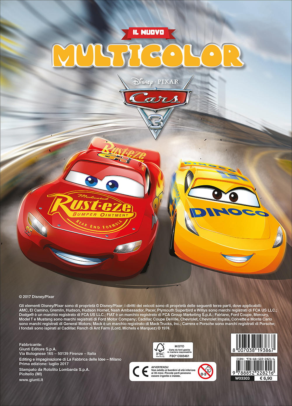 Il nuovo Multicolor - Cars 3::Tanti nuovi giochi