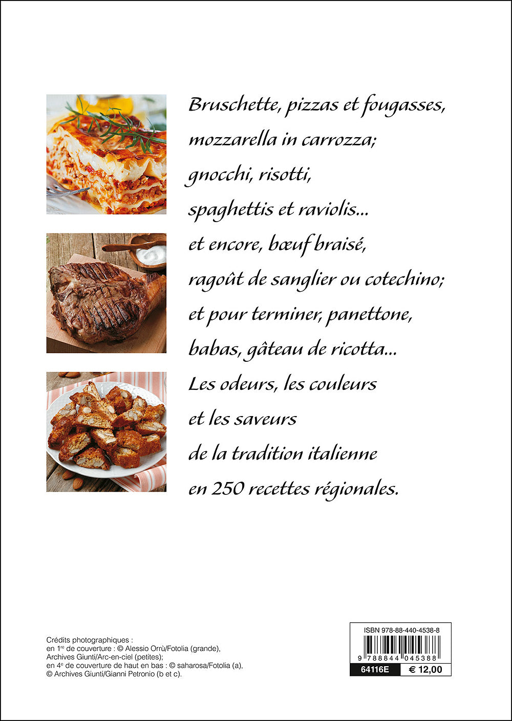 La cuisine en Italie::Toutes les recettes