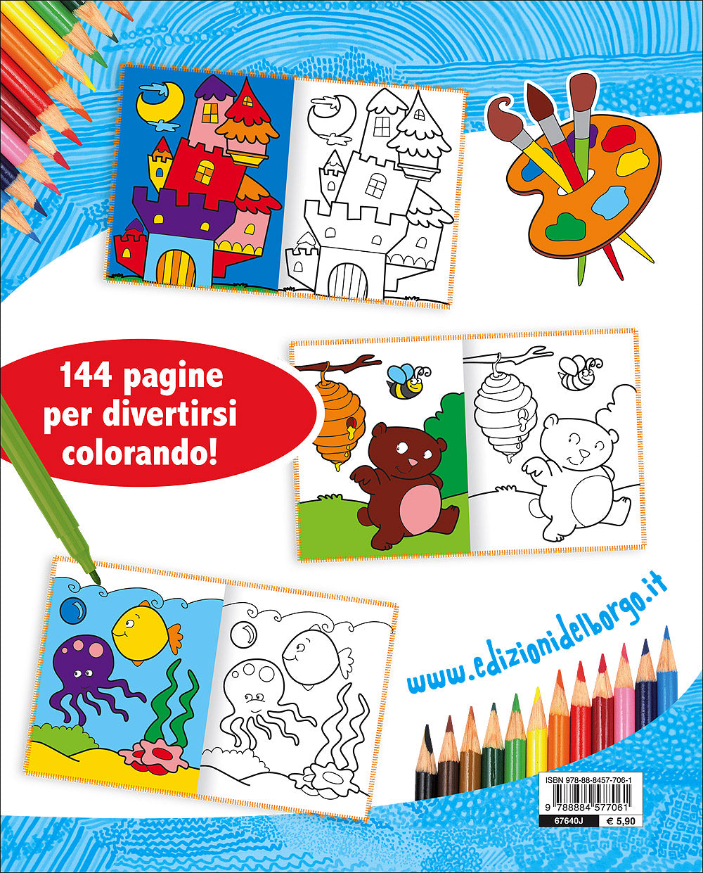 Voglia di colorare::Animali, giocattoli, mezzi di trasporto, paesaggi, fiabe e tanto altro! 144 pagine di puro divertimento!