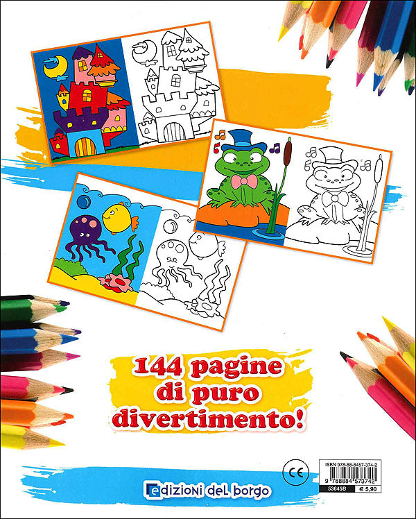 Voglia di colorare::Animali, stagioni, fiabe, giocattoli e tanto altro! 144 pagine per divertirsi colorando!