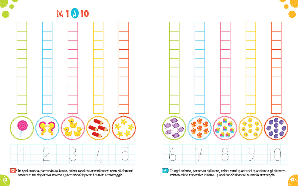 Imparo i numeri::Tante attività e giochi per conoscere i numeri