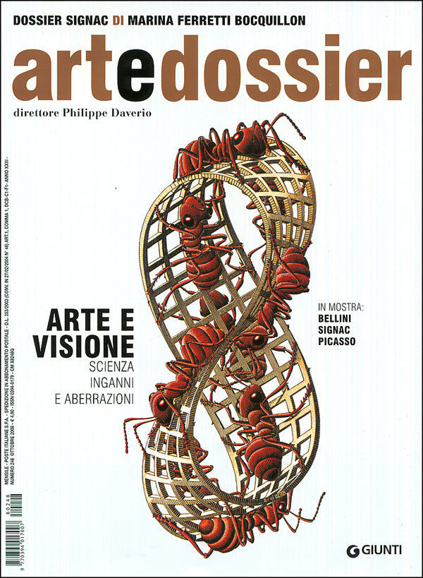 Art e dossier n. 248, ottobre 2008::allegato a questo numero il dossier: Signac di Marina Ferretti Bocquillon