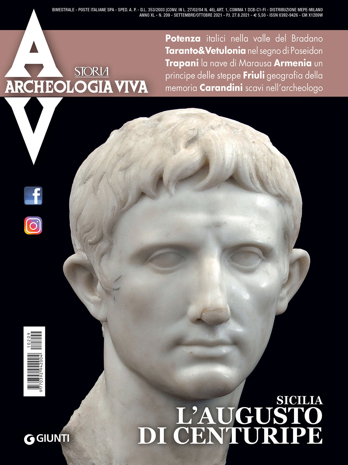 Archeologia Viva n. 209 - settembre/ottobre 2021::Rivista bimestrale