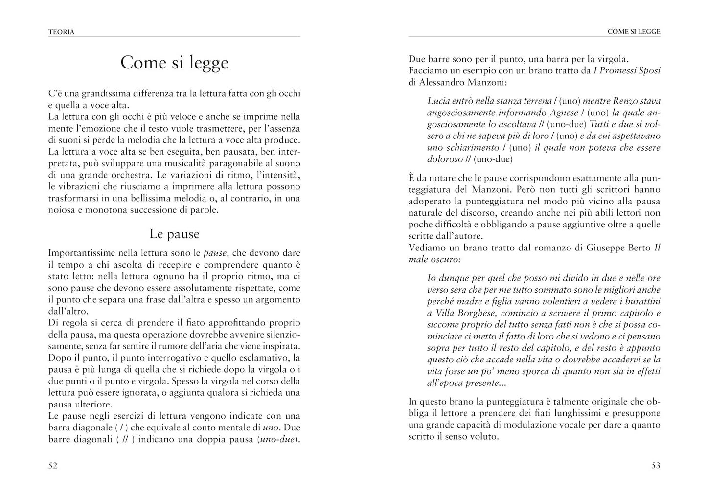 Manuale di dizione e pronuncia::Per chi vuole imparare a leggere e parlare bene