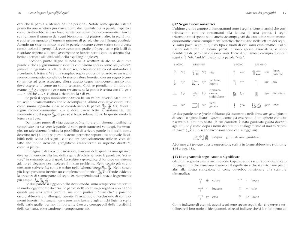 Come leggere i geroglifici egizi::manuale tecnico e pratico