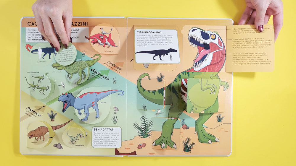 Alza e scopri – Dinosauri