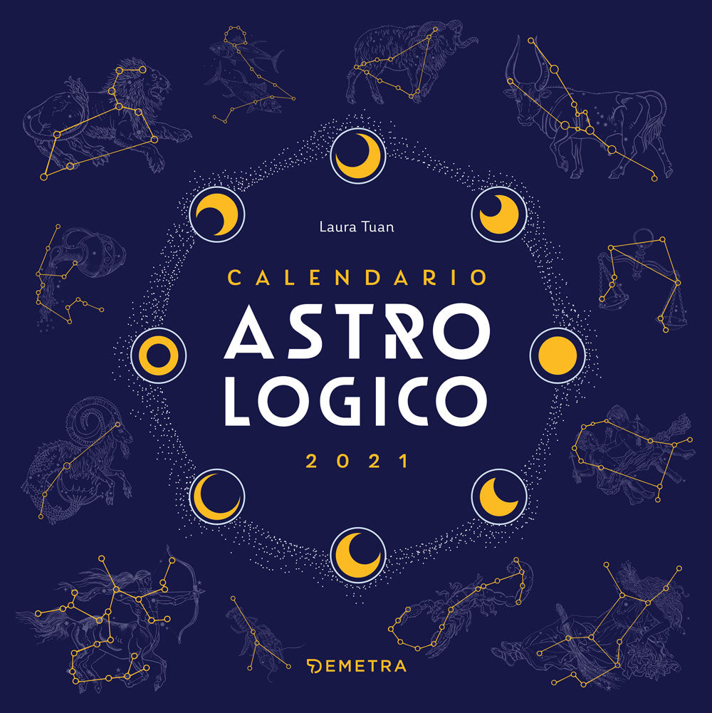 Calendario astrologico 2021, da parete, 30x30 cm